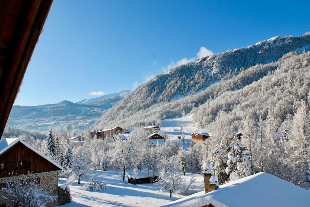 Bel Appartement - Parc National Des Ecrins Pelvoux ภายนอก รูปภาพ