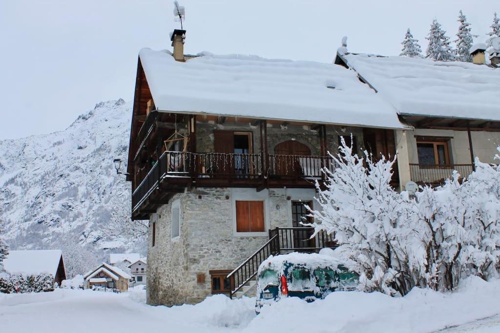 Bel Appartement - Parc National Des Ecrins Pelvoux ภายนอก รูปภาพ