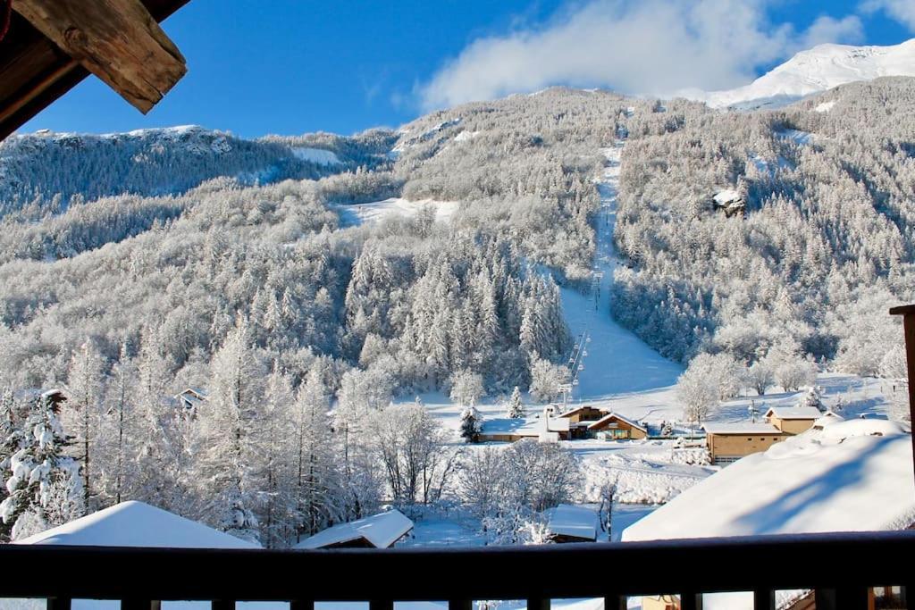 Bel Appartement - Parc National Des Ecrins Pelvoux ภายนอก รูปภาพ